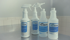 Rescue Ready to Use products on exam table